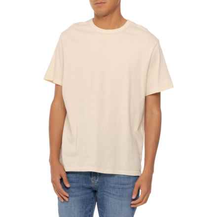 Marine Layer Signature Crew T-Shirt - Short Sleeve in Pearled Ivory