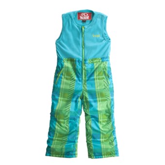 Marker USA Crater Bib Pants - Insulated (For Toddlers) in Sky/White