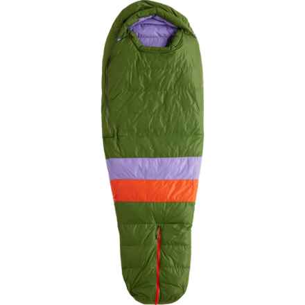 Marmot 25°F Angel Fire Down Sleeping Bag - 650 Fill Power, Mummy (For Women) in Foliage/Paisley Purple