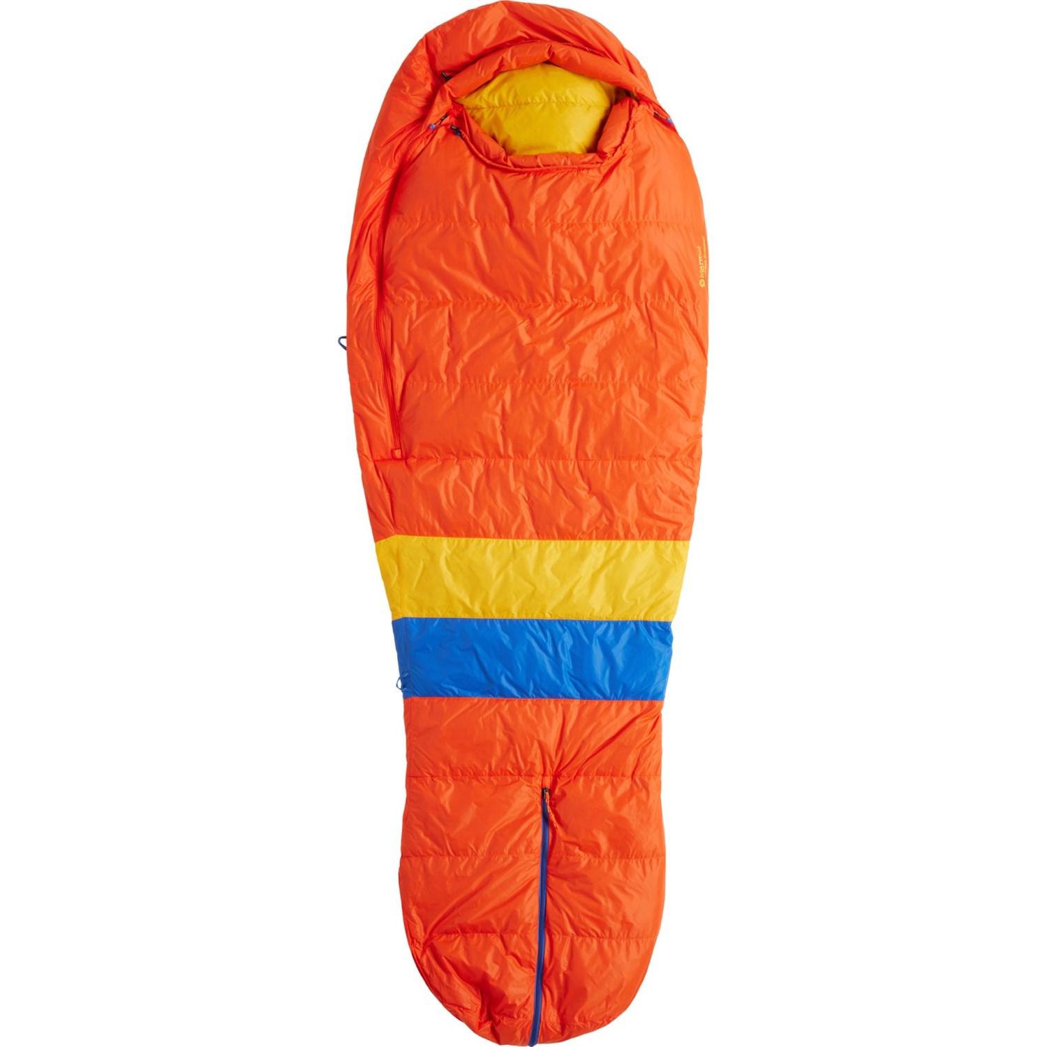 (取寄) マーモット 40°F オルウェイズ サマー ダウン スリーピング バッグ - ロング, 650 フィル パワー, マミー Marmot 40°F Always Summer Down Sleeping Bag - Long, 650 Fill Power, Mummy Red Sun/Solar marmot-40-f-always-summer-down