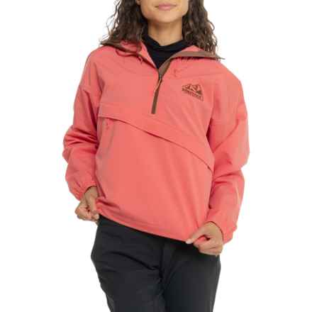 Marmot 96 Active Anorak Jacket - Zip Neck in Grapefruit