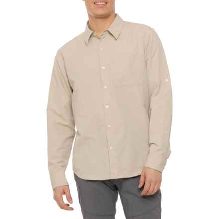 Marmot Aerobora Button-Front Shirt - UPF 50+, Long Sleeve in Sandbar