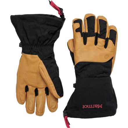 Marmot Exum Guide Glove - Waterproof, Insulated (For Men) in Black/Tan