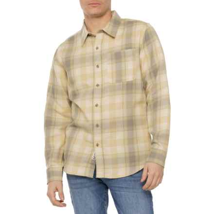 Marmot Fairfax Novelty Lightweight Flannel Shirt - Long Sleeve in Light Oak/Vetiver