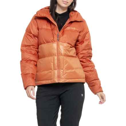 Marmot Guides Down Hoodie - 700 Fill Power in Auburn/Sunburn