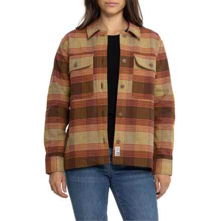 Marmot Incline Heavyweight Flannel Shirt - Long Sleeve in Grapefruit