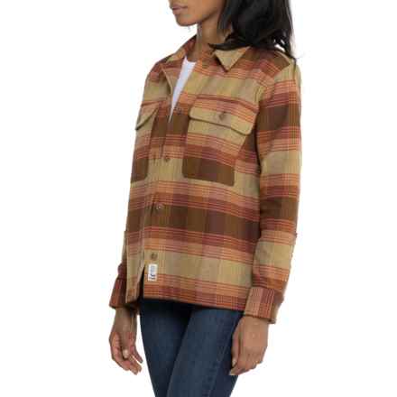 Marmot Incline Heavyweight Flannel Shirt - Long Sleeve in Grapefruit