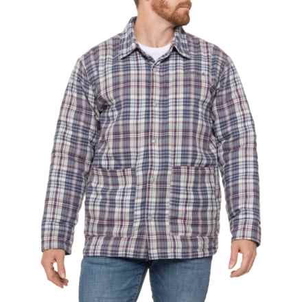 Marmot Lanigan PrimaLoft® Flannel Chore Coat - Insulated in Sleet