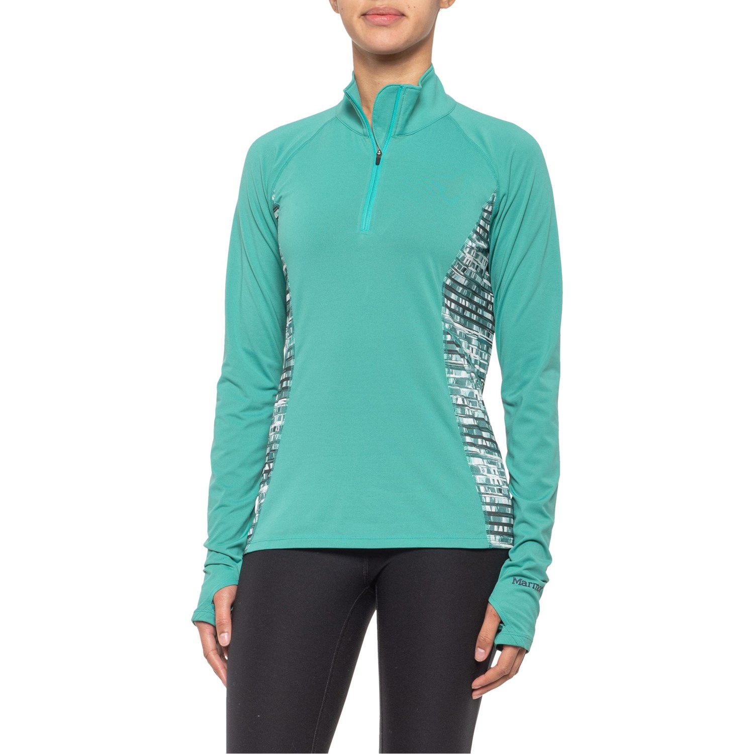 green base layer top