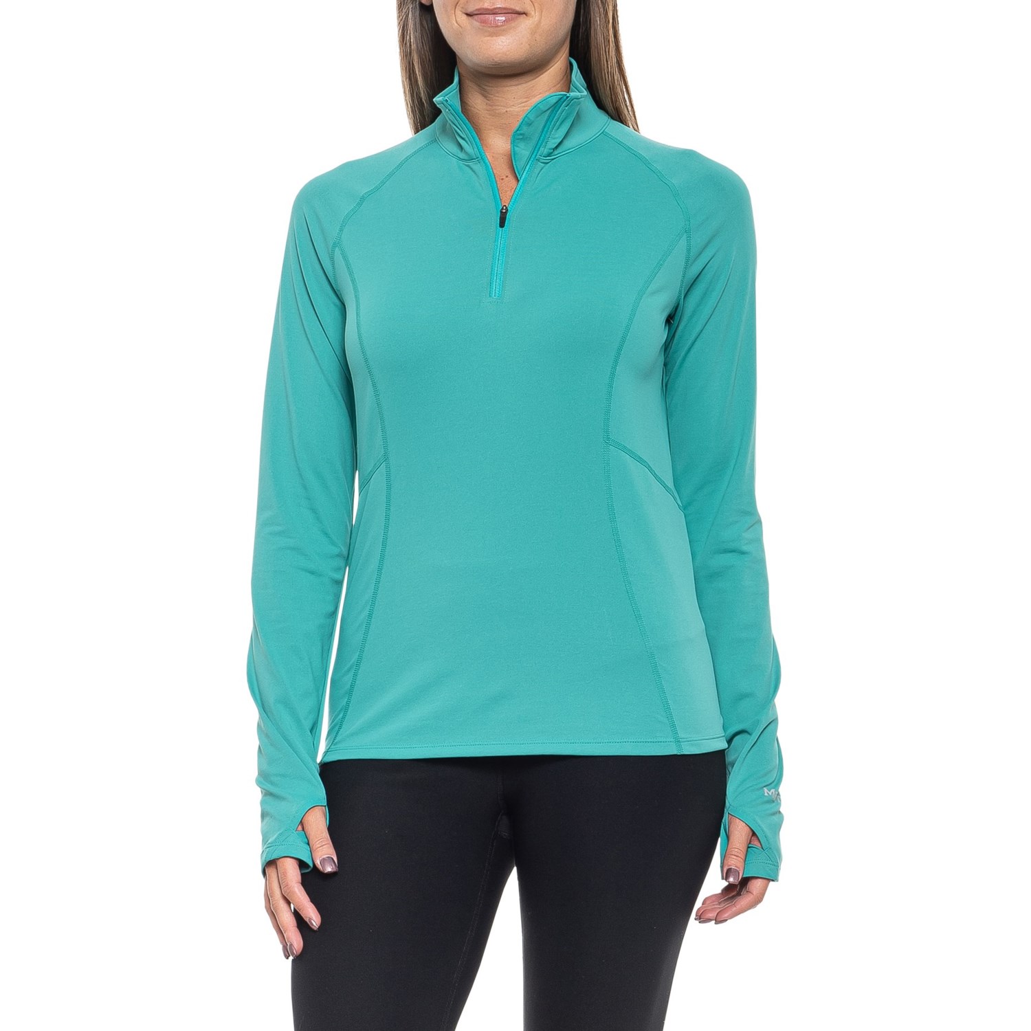 green base layer top