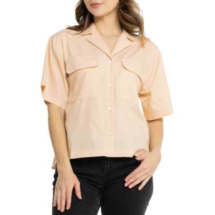 Marmot Muir Camp Shirt - Short Sleeve in Pink Moon