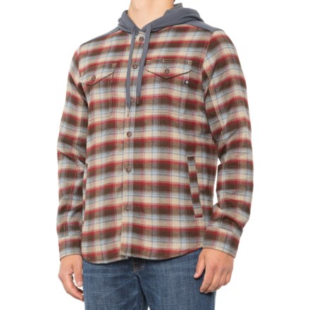 marmot oheny heavyweight flannel hoodie