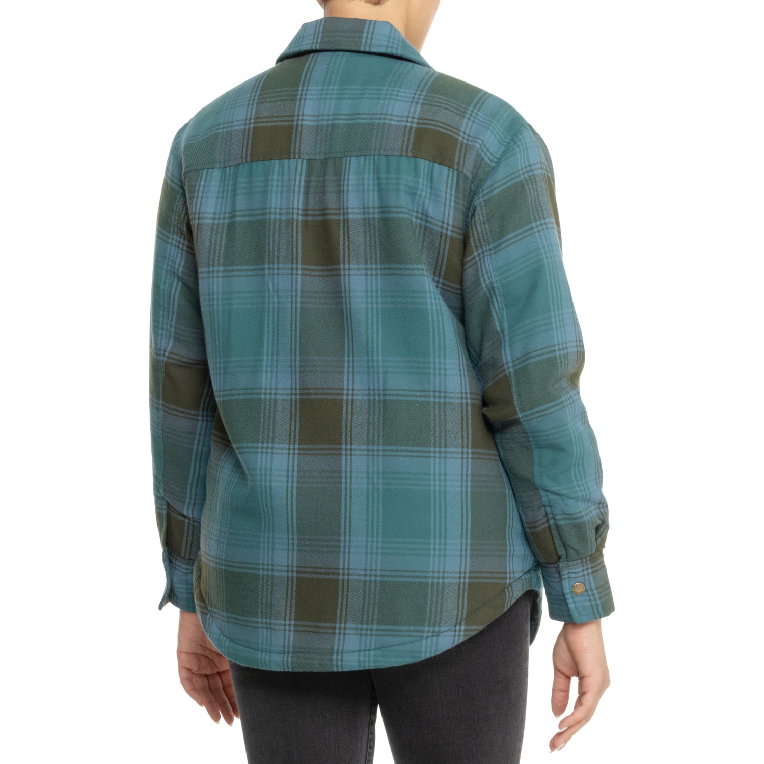 Marmot Ridgefield Sherpa-Lined Flannel Shirt Jacket - Insulated
