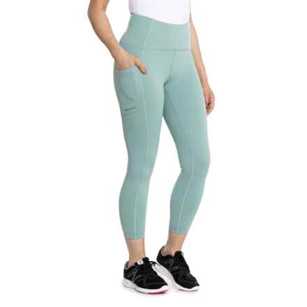 Marmot Rock Haven 7/8 Tights - UPF 50 in Blue Agave
