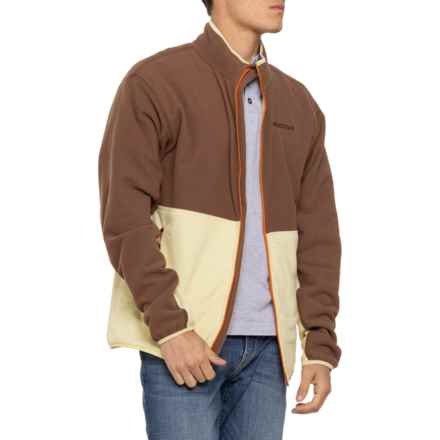 Marmot Rocklin Fleece Jacket - Full Zip in Pinecone/Wheat