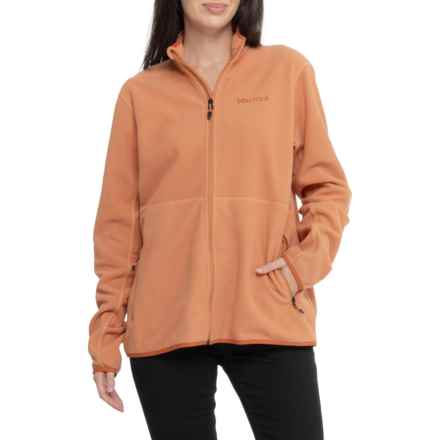 Marmot Rocklin Fleece Jacket - Full Zip in Sunburn