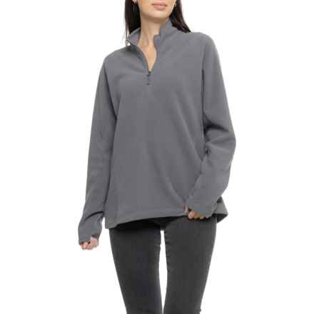 Marmot Rocklin Shirt - Zip Neck, Long Sleeve in Steel Onyx
