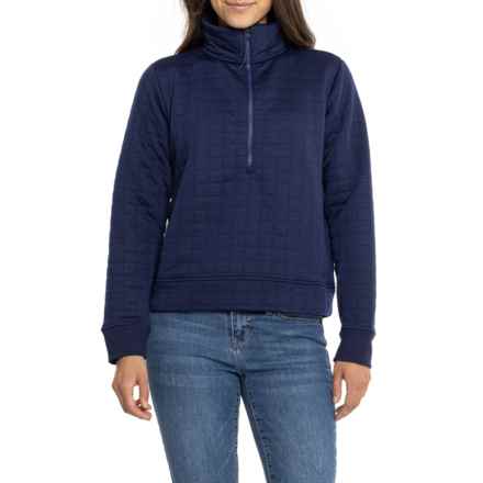 Marmot Roice Sweater - Zip Neck in Arctic Navy