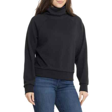 Marmot Rowan Funnel Neck Sweatshirt in Black