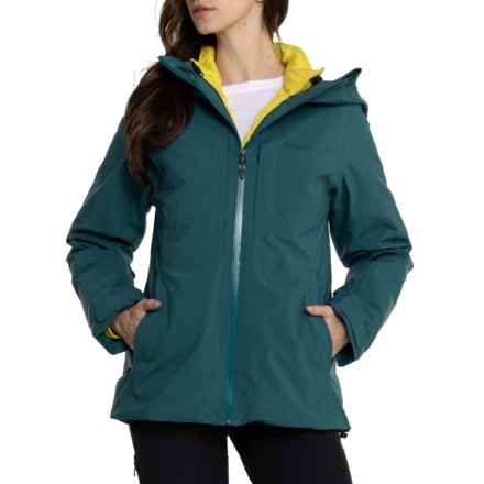 Marmot Sierra Component 3-in-1 Jacket - Waterproof, Insulated in Dark Jungle