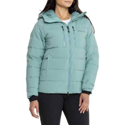 Marmot Slingshot Down Ski Jacket - Waterproof, Insulated in Blue Agave