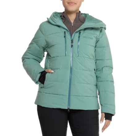Marmot Slingshot Down Ski Jacket - Waterproof, Insulated in Blue Agave
