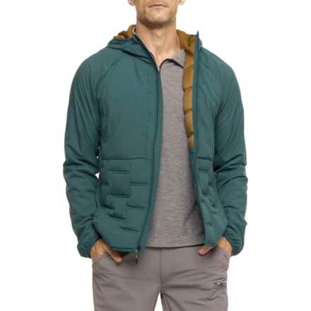 Marmot WarmCube Active Alt HB Hooded Down Jacket - 700 Fill Power in Dark Jungle