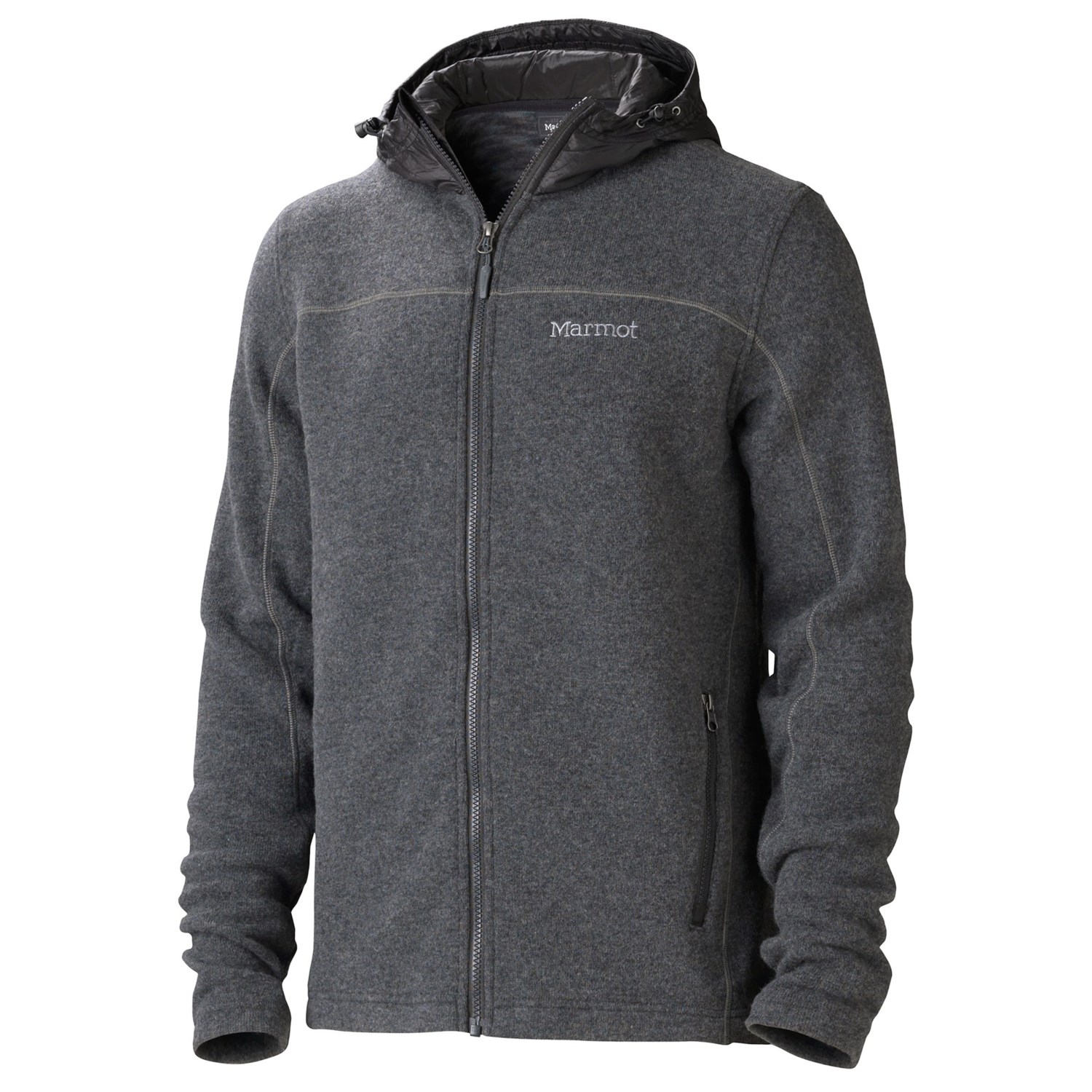 Marmot Woodland Sweater - UPF 50, Wool Blend, Full Zip (For Men)