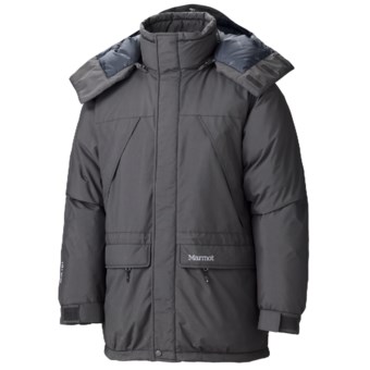 Marmot Yukon Classic Down Parka - Waterproof, 650 Fill Power (For Men) in Dark Granite