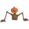 9TPYW_2 Martha Stewart Trophy Jumbo Ground Breaker LED Jack O' Lantern Decoration - 30x10x29"