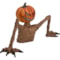 9TPYW_3 Martha Stewart Trophy Jumbo Ground Breaker LED Jack O' Lantern Decoration - 30x10x29"