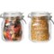 Mason Craft & More Clamp Storage Jars - 2-Pack, 34 oz. in Clear