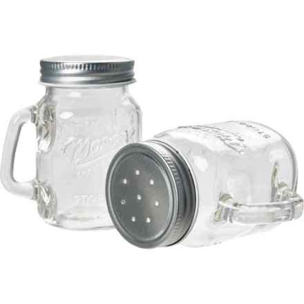 Mason Craft & More Salt and Pepper Shakers - 4 oz. in Clear