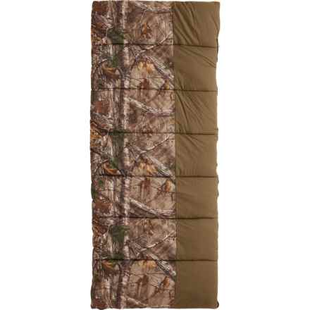 MASTER SPORTSMAN 35°-40° F Pathfinder Sleeping Bag - Rectangle, Insulated in Realtree Xtra