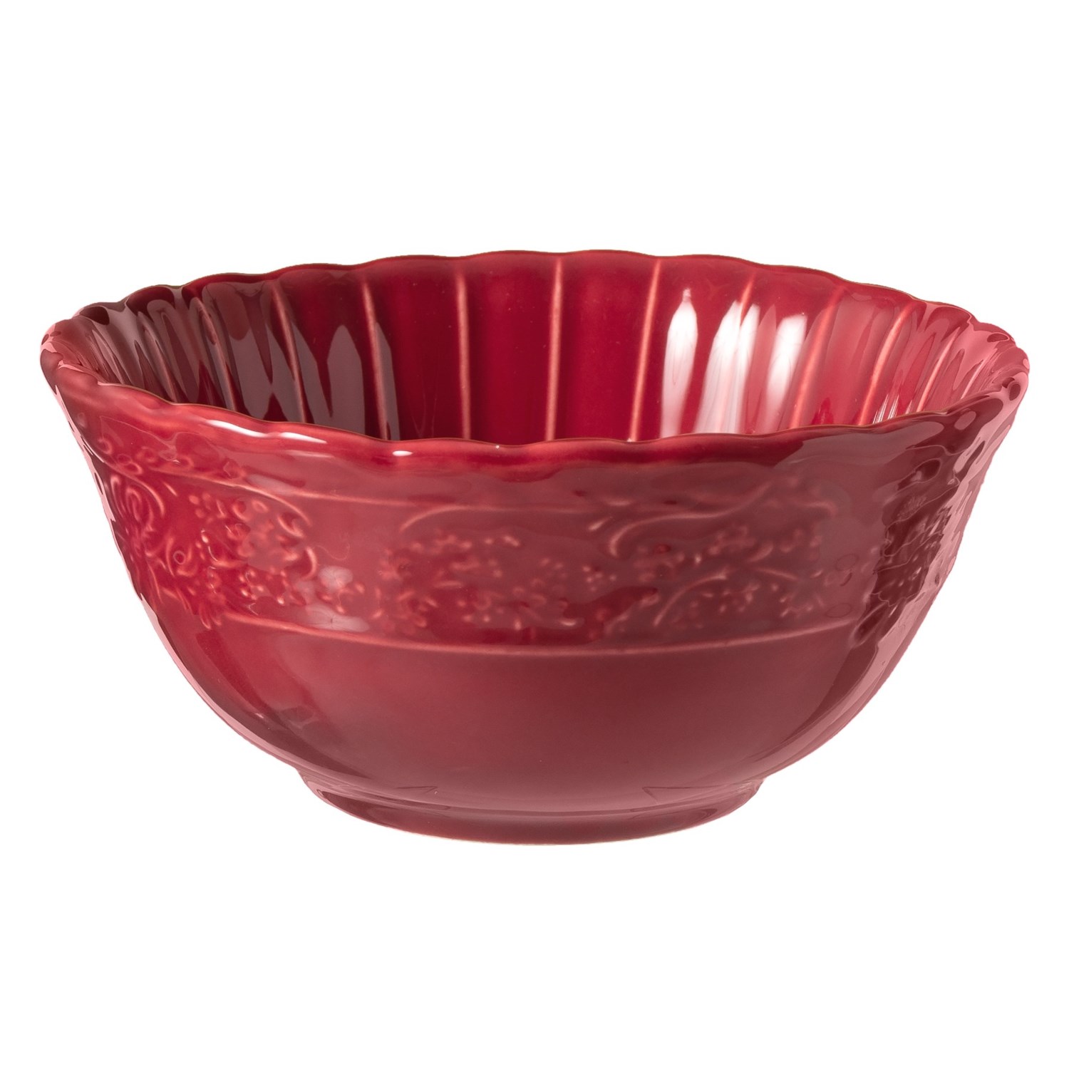 Matceramica Red Juliet Bowl 6.25”