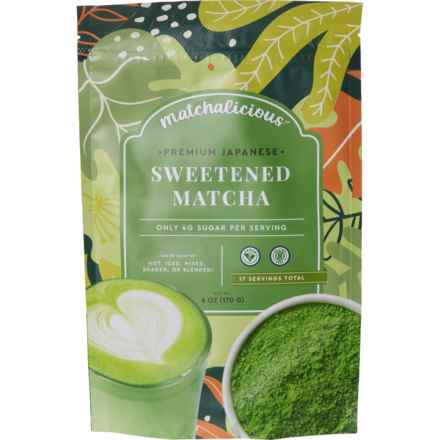 Matchalicious Sweetened Instant Matcha Powder - 6 oz. in Multi