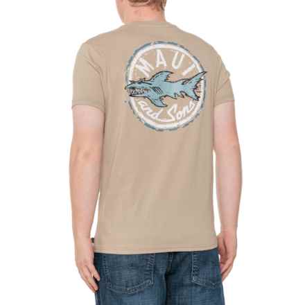 Maui & Sons Aggro Cookie Logo T-Shirt - Short Sleeve in Light Coffee