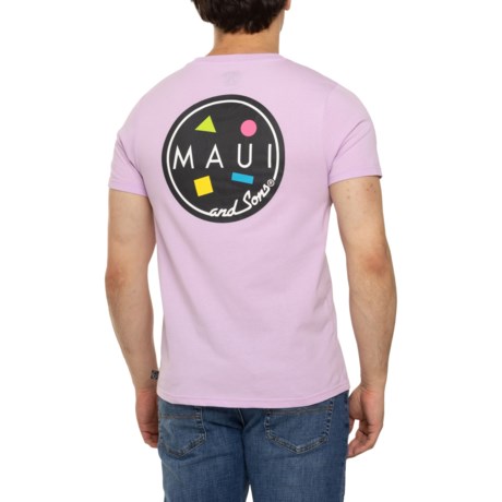 Maui & Sons Cookie Logo T-Shirt - Short Sleeve in Lavender