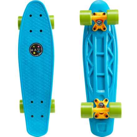 Maui & Sons Cookie Skateboard - 22” in Blue