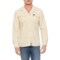 Maui & Sons Heartless Polar Fleece Shirt Jacket in Offwhite