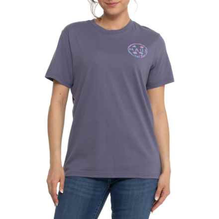 Maui & Sons Rad Cookie T-Shirt - Short Sleeve in Dust Purple