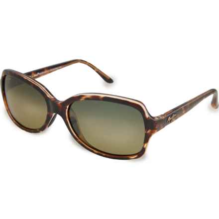 MAUI JIM Made in Italy Cloud Break Sunglasses - Polarized (For Women) in Tortoise/Tortoise/Green