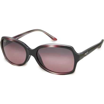 MAUI JIM Made in Italy Cloud Break Sunglasses - Polarized in Burgundy Rose