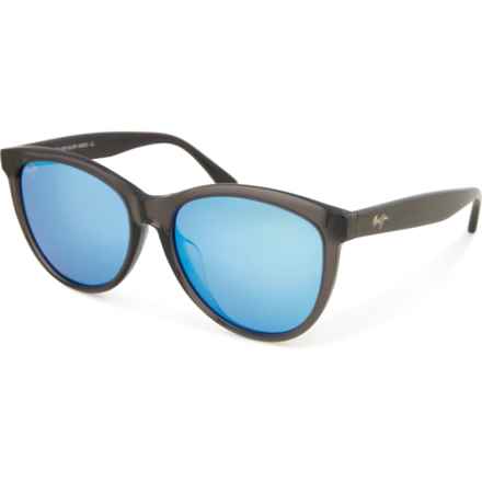 MAUI JIM Made in Italy Glory Glory Sunglasses - Polarized Mirror Lenses (For Women) in Grey/Grey/Blue