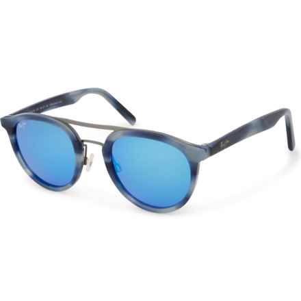 MAUI JIM Made in Italy Sunny Days Sunglasses - Polarized in Blue/Blue/Blue