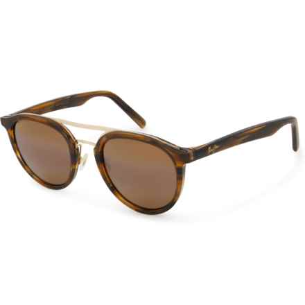 MAUI JIM Made in Italy Sunny Days Sunglasses - Polarized in Brown/Brown/Bronze