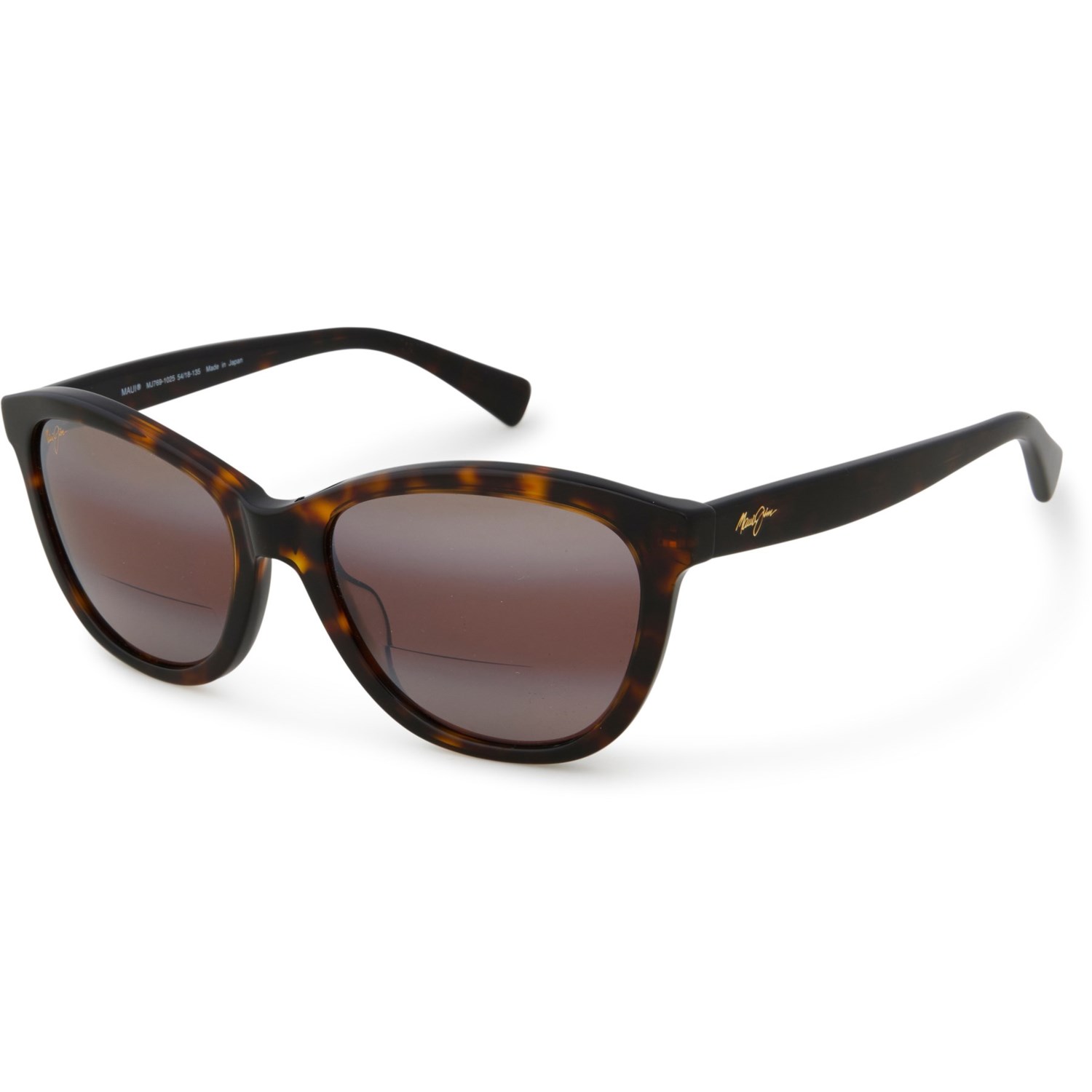 MAUI JIM Made in Japan Canna Sunglasses with +2.5 Readers
