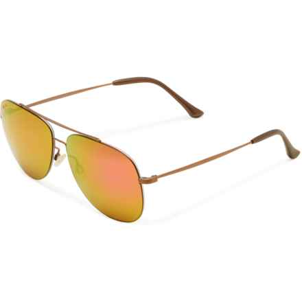 MAUI JIM Made in Japan Cinder Core Sunglasses - Polarized in Brown Sunrise