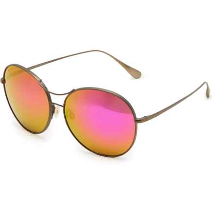 MAUI JIM Made in Japan Opihi Sunglasses - Polarized in Grey Sunrise