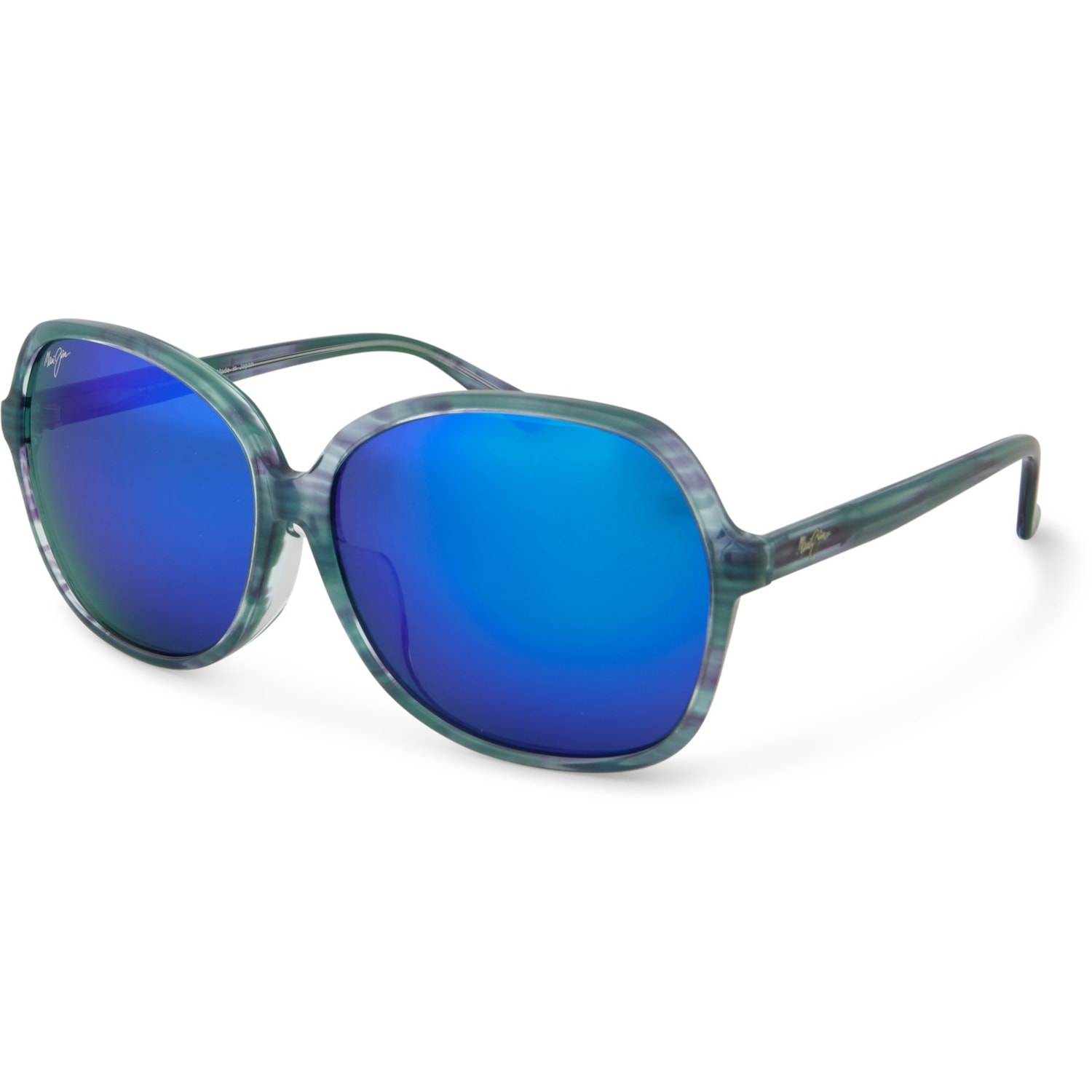 MAUI JIM Made in Japan Taro Sunglasses - Polarized Mirror 